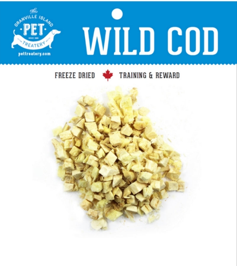 Wild Cod - Freeze Dried 40g